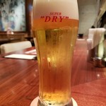 Date No Gyuutan Hompo - 生ビール（520円）