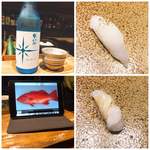 鮨匠 のむら - 烏賊とスジアラと日本酒(^^)