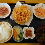 ごはん屋さくら - 桜えび定食1250円(税抜)