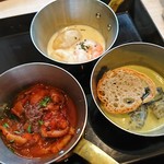 インペリアルバイキング サール - エスカルゴ、ニョッキ、秋鯖