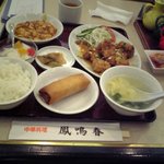 鳳鳴春 - 油淋鶏の唐揚定食