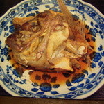 Jizakeya Washoku Hanakuruma - 鯛かぶと煮　照り　艶　甘辛煮で　美味そう！