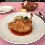れすとらんマツモト - 大山鶏のカツレツ・キエフ風