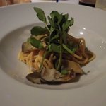 PRIMO - タリオリーニ・鮎とその肝　枝豆　クレソン（2018.8-2）