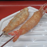 串処 最上 北新地店 - キス、海老