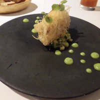 PRIMO - 穴子のカダイフ巻きフリット　夏の緑野菜（2018.8-2）