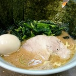 渡来武 - ラーメン、海苔、ほうれん草