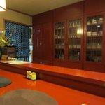 たしろ - 私は一人だったので小料理屋風のカウンターで食事をいただきました。