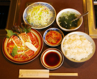 Yakiniku Matsunoya - ランチ　焼肉定食