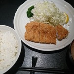 もち豚とんかつ たいよう - ロースランチ(税込1,200円)