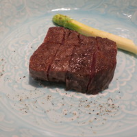 肉屋 雪月花 NAGOYA - 松阪牛のサーロインステーキ2