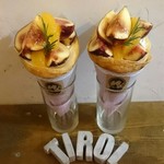 クレープリー チロル - イチヂクオレンジ￥1300