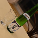 サクラカフェ - 世界のビール飲み放題（２，０００円）の『銀盤　純米吟醸（５６０円相当）』２０１８年９月