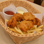サクラカフェ - 唐揚げポテト（６８０円）２０１８年９月