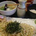 会津ラーメン 和 - 特製青じそ塩つけ麺