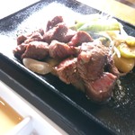 キュイジーヌ 駱駝 - 牛の鉄板焼き、柔らかくて美味い！