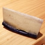 鮨 さかい - ⑪泉州水茄子(大阪府泉州産)
      瑞々しくスッキリと爽やかな味わい。