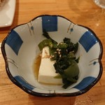 Dandan - 突き出しのお豆腐