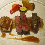 リストランテ サクラ - 麓赤鶏、八千代牛、仔羊のサルシッチャ
