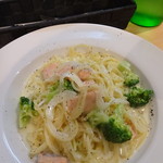 Trattria ITALLICA - ランチ　この日のパスタ　サーモンとブロッコリーのクリームソース