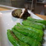 吾妻家 - 椎茸＆ししとう