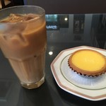 香港 贊記茶餐廳  - 鴛鴦、エッグタルト