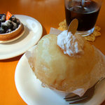 しあわせ菓子工房 メイリリー - 食べ放題　ブルーベリータルト　桃尻むすめ