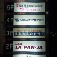 焼肉一頭両騨 町田本店 - ビルの看板