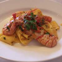 Ristorante IL FIGO INGORDO - パッパルデッレ　手長エビのフレッシュトマトソース
