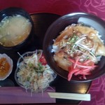 Sabou Komono Katorea - 「照り焼き豚丼」（\500）
