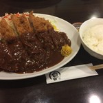 とんかつ ひろ喜 - 特選ロースとんかつ 特大定食（￥1050）