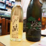 庄ちゃん寿司 - 本日のお酒（千代むすび古酒、澤屋まつもとKocon）