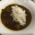 佐野みそ - ニンニク炒飯でカレーを食べました