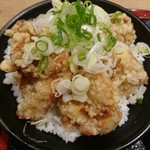 Umai Mono Ippai Irohanihoheto - ザンギ丼(ご飯大盛り) アップ