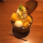 コンフィデンスカフェ - マンゴーパフェ(限定)