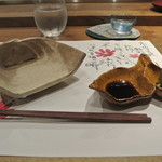 日本料理 潤花 - お造り取り皿