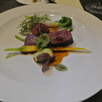 アキヒサ ハンダ - 日高産夏鹿ミスジのロティ