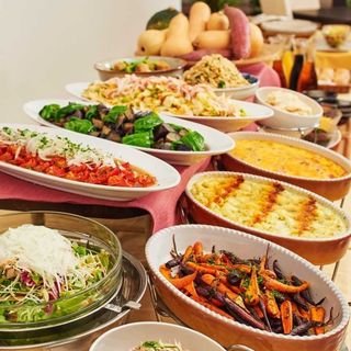 The most popular! Miura's proud vegetables are served in buffet style♪