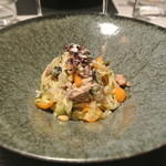 リストランテ カノフィーロ - 秋刀魚とフィノッキオのアーリオオーリオ　スパゲッティ