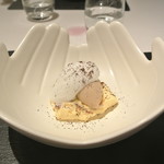 リストランテ カノフィーロ - 黒糖とバナナ、エスプレッソのティラミス