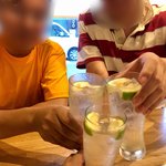 うどんとお酒 土麦 - 瀬戸内レモンサワーで乾杯です