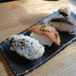 鮨 笹元 - 2011年8月訪問時：おまかせ：焼き寿司