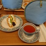 イギリス時間紅茶時間 - 抹茶のワッフルセット