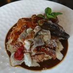 ステーキ・洋食のTANTO屋 - 鶏もも肉のジューシーステーキ　2018.9