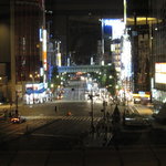 肉の万世 - お席からの夜景