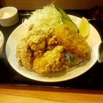 御食事処 なごみ - 唐揚げとコロッケ定食