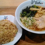 れんげ食堂 Toshu - 醤油ラーメンセット　820円