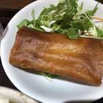中華料理 たんたん房 - ♪ランチには春巻きが付いてくる...