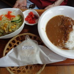 ほっぽろ - ミニ牛すじ煮込みカレーセット