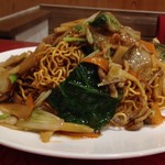 台湾料理 百鮮味 - 2018.9.10  五目バリそば☆ 横から